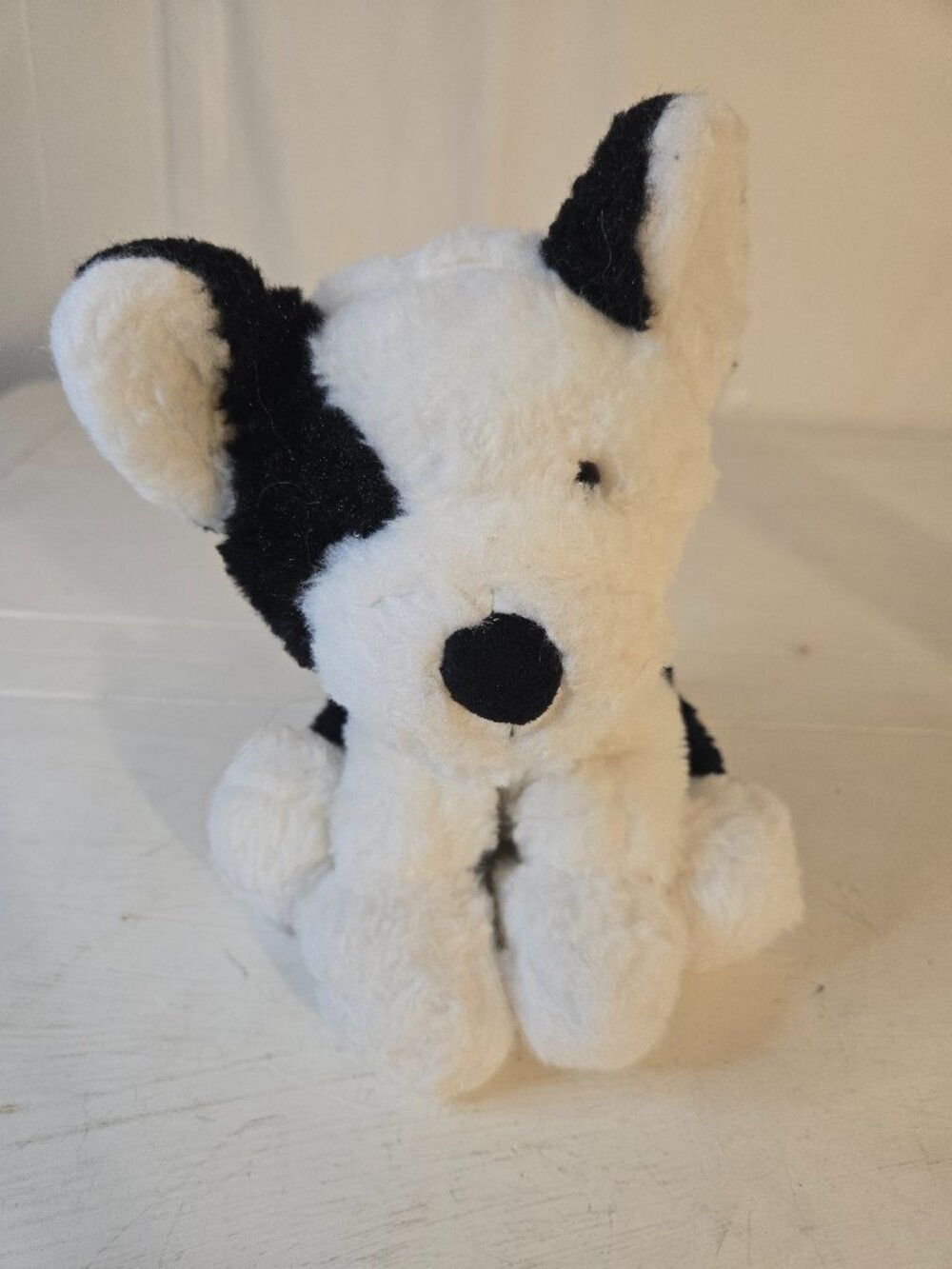 Animal Adventure Black and White French Bulldog  8 inch Rare HTF